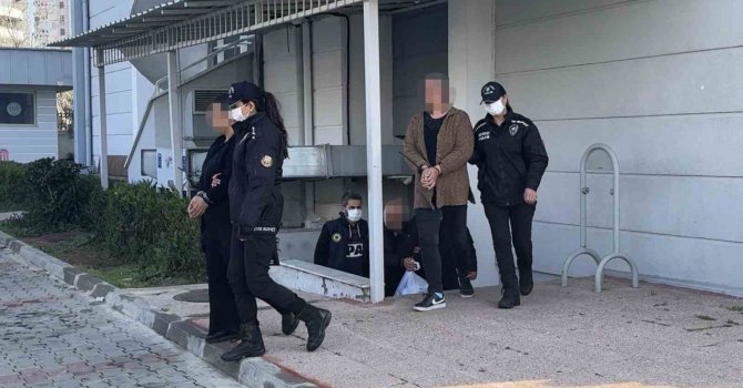 Mersin’de PKK şüphelileri adliyeye sevk edildi