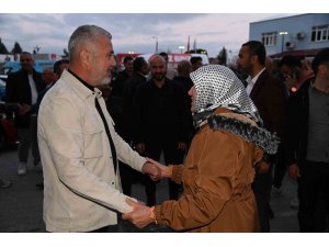 Başkan Sözen’in duygusal anları