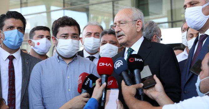 CHP Genel Başkanı Kılıçdaroğlu: “Başkan Böcek’in durumu iyiye gidiyor”
