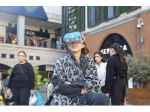 Sanal gözlükle Mersin’i keşfettiler