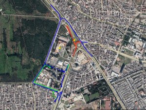 Otogar Kavşağı 7 ay trafiğe kapalı olacak