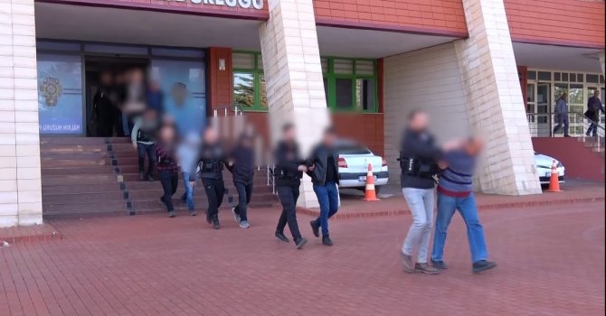 Isparta’da “Narkoçelik" operasyonu: 8 kişi tutuklandı