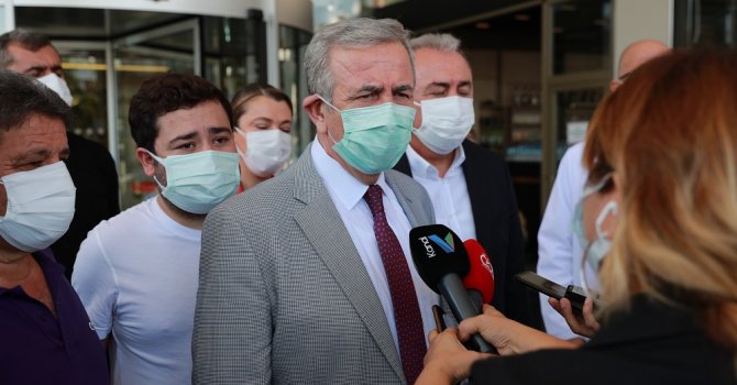 Mansur Yavaş’tan Başkan Böcek’e ziyaret