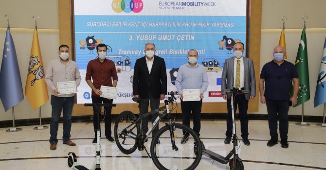 Sürdürülebilir Kent İçi Hareketlilik Proje Yarışması ödül töreni gerçekleşti