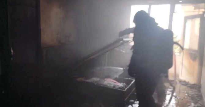 Kahramanmaraş’ta korkutan ev yangını