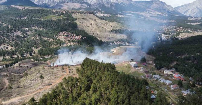 Adana’daki orman yangını hızlı müdahaleyle söndürüldü