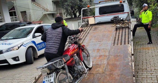 15 yaşındaki sürücüye 37 bin TL ceza