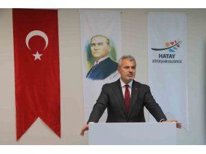 Hatay Büyükşehir Belediye Başkanı Öntürk: “Bugün YSK hukuki olarak kararını vermiştir ve biz görevimize devam ediyoruz”