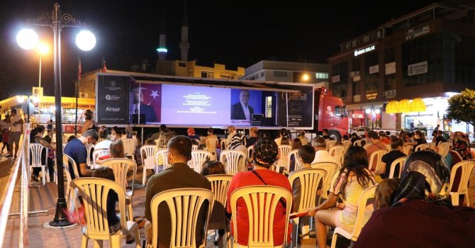 “Kirpi Latte ve Büyülü Taş” filmi ilgiyle izlendi