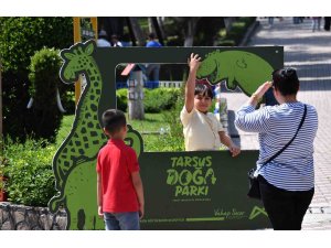 Tarsus Doğa Parkı ve Gençlik Kampı bayramda ziyaretçi akınına uğradı