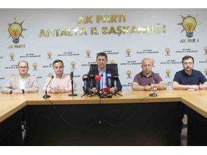 AK Parti İl Başkanı Ali Çetin: "Teleferik kazası adli bir olaydır"