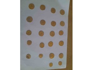 Hatay’da Bizans dönemine ait 22 sikke bulundu