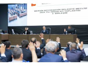 Mersin Büyükşehir Belediyesinin 2023 yılı faaliyet raporu kabul edildi