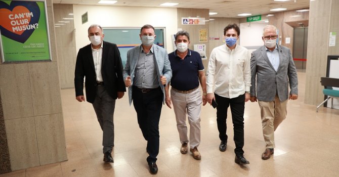 Başkan Savaş’tan Başkan Böcek’e ziyaret