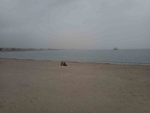 Alanya’da yoğun nem deniz trafiğinde görüş mesafesini düşürdü