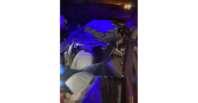 Erzin’de trafik kazasında otomobil sürücüsü öldü