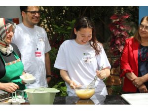 İletişim ve tasarım festivalinde yöresel lezzetler tanıtıldı