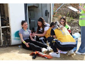 Türkiye’nin İlk ve Acil Yardım öğrencileri ALKÜ’de kıyasıya mücadele etti