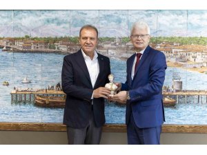 Litvanya Büyükelçisi Degutis’ten Başkan Seçer’e ziyaret