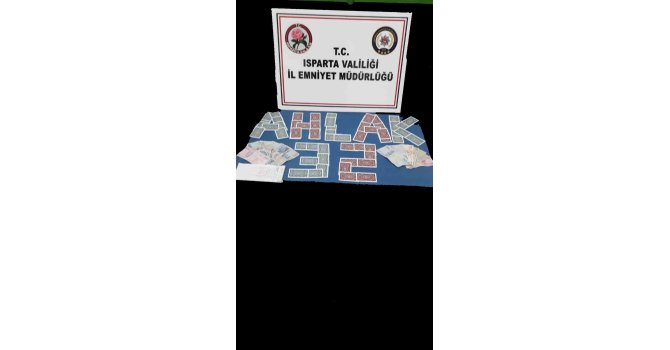 Isparta’da kumar operasyonu: 2 şahsa 12 bin 850 TL para cezası