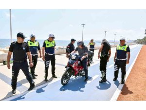 Mersin’de kurallara uymayan sürücülere geçit yok