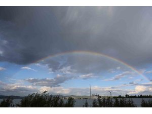Kahramanmaraş’ta gökkuşağı şöleni