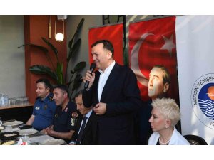 Özyiğit, 32 mahalle muhtarıyla buluştu