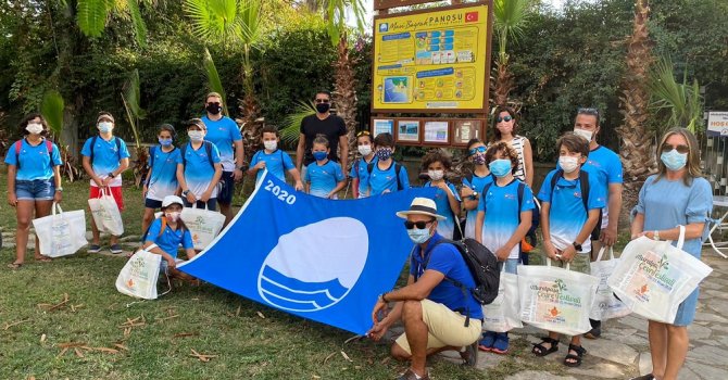 Yelken öğrencilerine Mavi Bayrak eğitimi