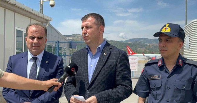 Gazipaşa Kaymakamı Altun: "Uçak pistinde herhangi bir sorun yok"