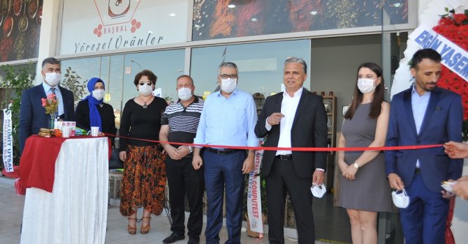 ASSİM’de yöresel ürünler mağazası açıldı