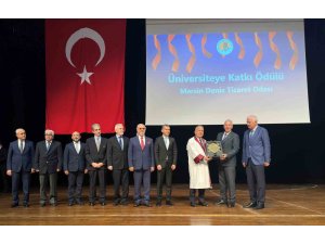 MDTO’na ’Üniversiteye Katkı Ödülü’ verildi
