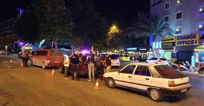 Alanya’da genel asayiş uygulaması yapıldı
