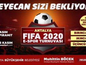Büyükşehir’den Ödüllü FIFA 2020 Turnuvası