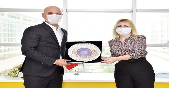 Rektör Özkan’dan Antalya OSB’ye ziyaret