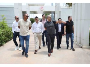 Alex de Souza Antalyaspor’un tesislerini gezdi