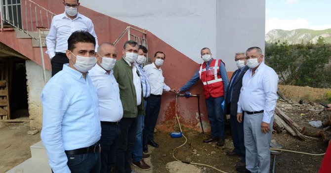 Suya kavuşan vatandaşlar büyük sevinç yaşadı