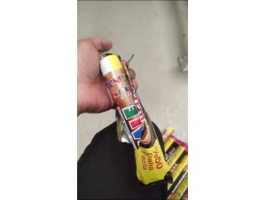 Sakaryaspor taraftarının stada meşale sokma yöntemleri pes dedirtti