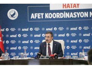 Cumhurbaşkanı Yardımcısı Yılmaz: "2025 yılının sonlarına doğru bütün hak sahiplerinin konut ve iş yerleri teslim edilmiş olacak"