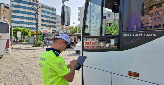 Payas’ta Kurban Bayramı öncesi trafik denetimi