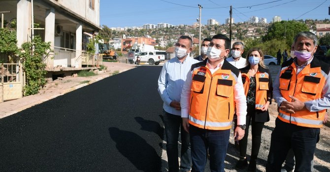 Erenköy’de asfalt tamam sırada doğal gaz var
