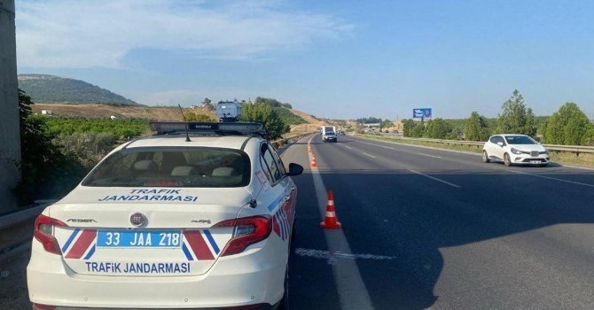 Mersin’de jandarma yerli radar sistemini kullanıyor