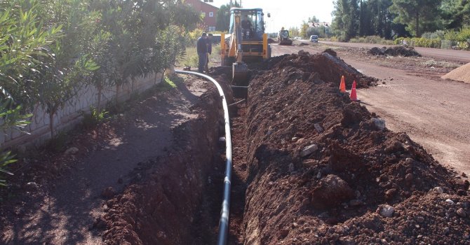 Döşemealtı’nda alt yapı çalışması