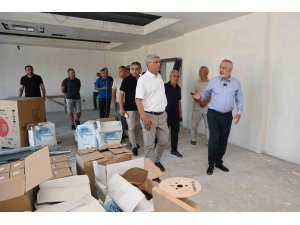 Başkan Başdeğirmen ”Amacımız gençlere modern tesisler kazandırmak”