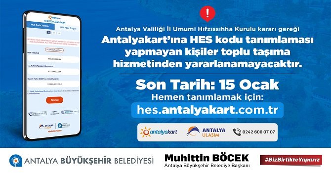 Toplu taşımada HES dönemi