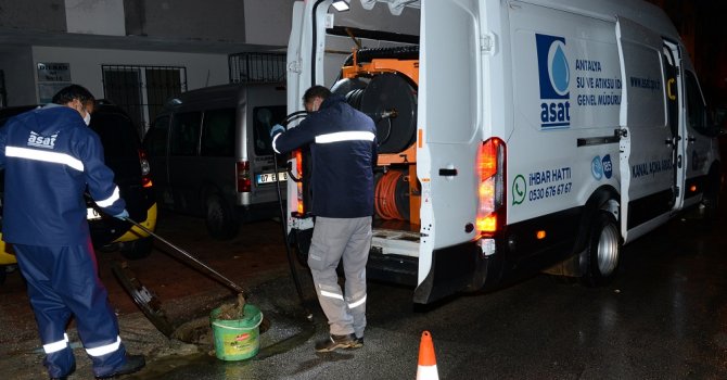 Antalya’nın alt yapısı için yoğun mesai