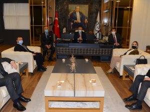 AK Partili Vekiller ATSO’yu Ziyaret Etti