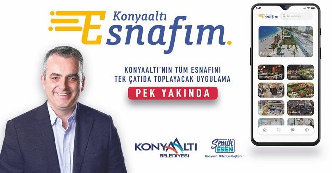 Esnafa ‘Konyaaltı esnafım’ dopingi