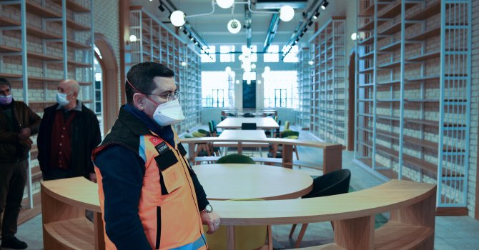 Antalya’nın en büyük kütüphanesi Kepez’de