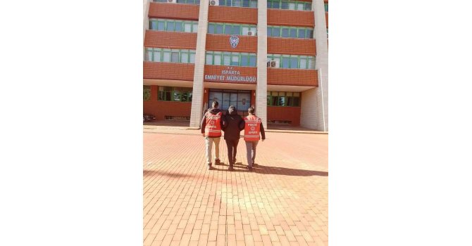 Isparta’da 14 yıl hapis cezasıyla aranan şahıs yakalandı