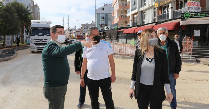 Tütüncü, Antalya’nın en prestijli caddesini inceledi